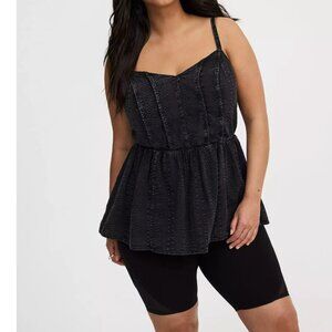 Torrid Black Camisole Top